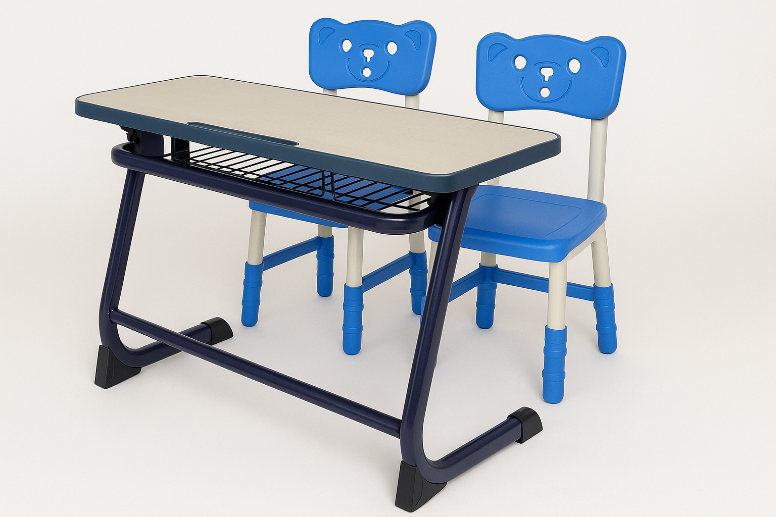Dual Desk & Chair Set