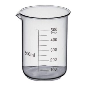 Beaker Graduated, 'B.G.', 500ml