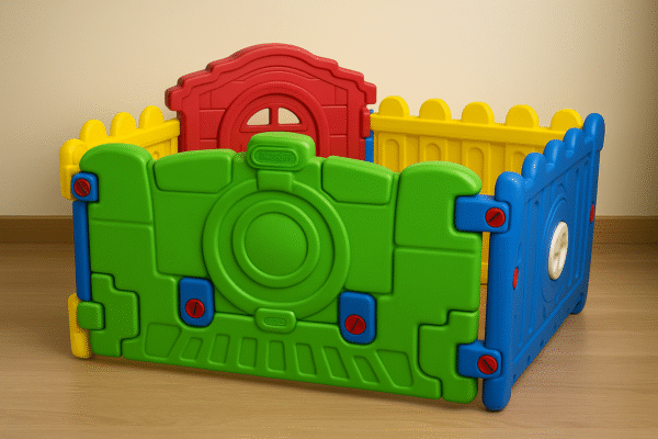 Play Pen with 5 Walls | Safe & Spacious Play Area for Babies and Toddlers