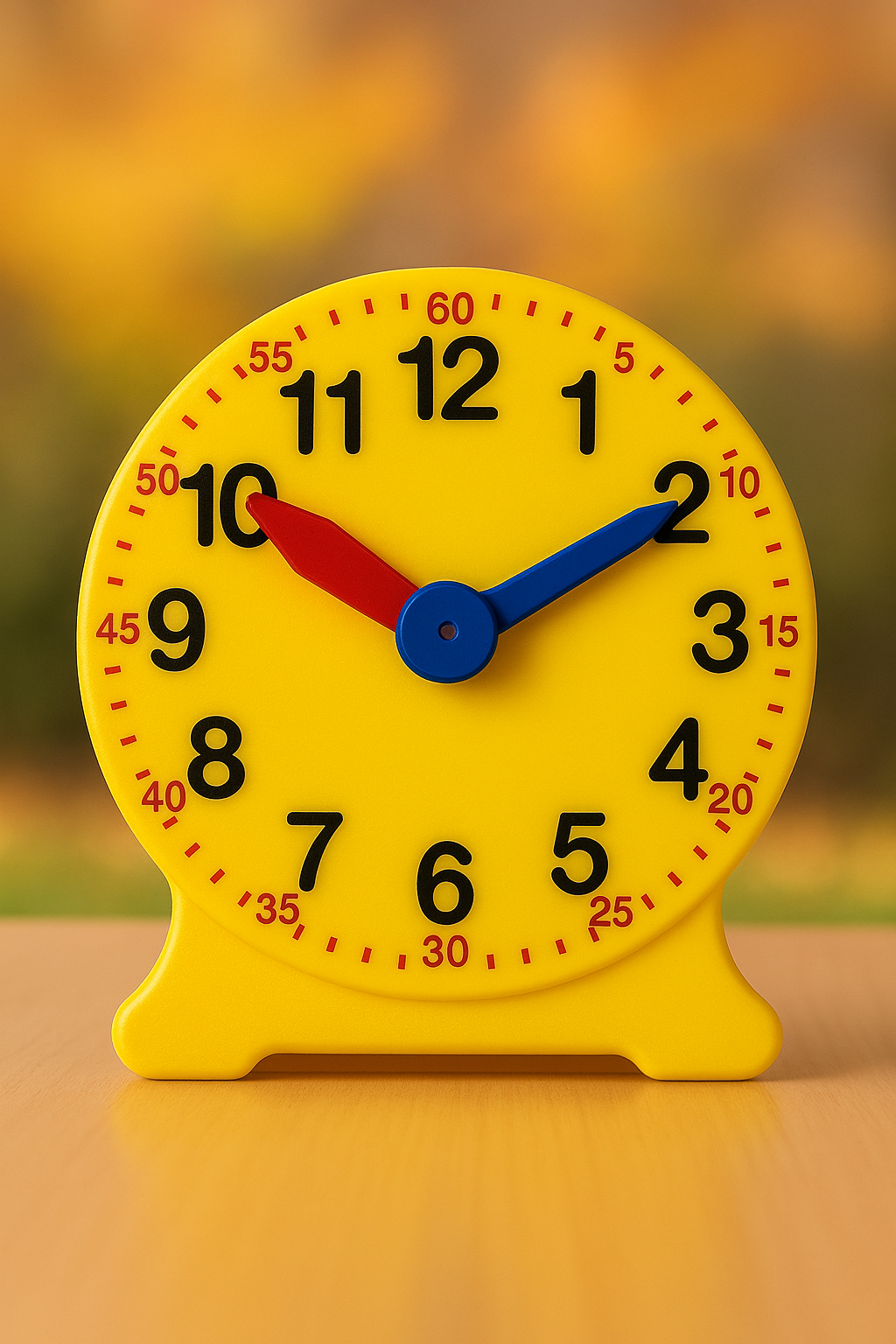 Geared Student Clock | Educational Learning Tool for Teaching Time