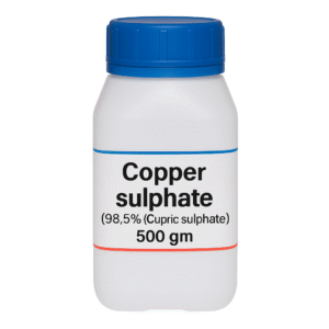 Copper Sulphate – 98.5% Purity (Cupric Sulphate), 500 gm