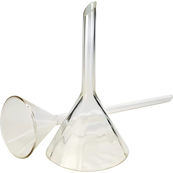 Laboratory Funnel – 75mm, Borosilicate Glass (B.G.)