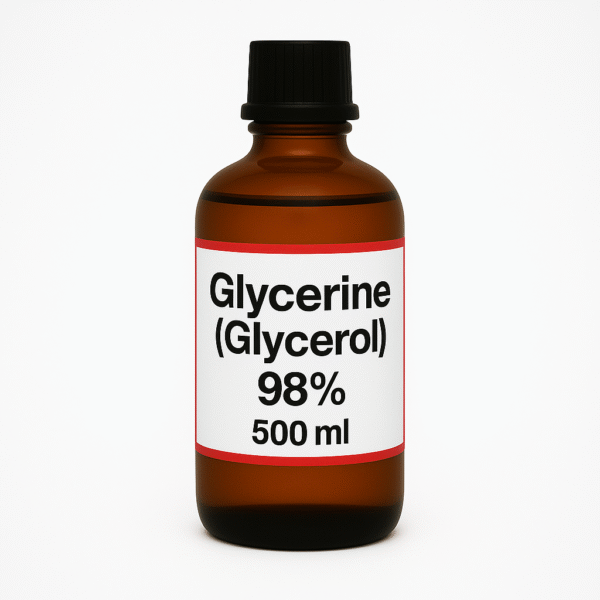 Glycerine (Glycerol) – 98% Pure, 500 ml (Laboratory Grade)