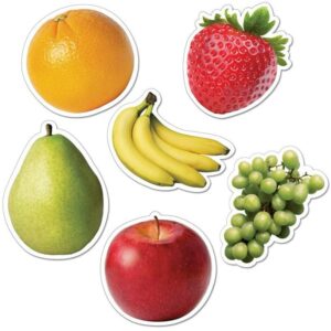 Wall Decor – Fruits Set (10 Pieces) | Bright & Fun Kitchen or Kids Room Decoration