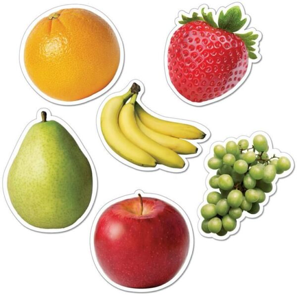 Wall Decor – Fruits Set (10 Pieces) | Bright & Fun Kitchen or Kids Room Decoration
