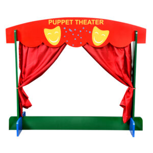 Wooden Puppet Theater | Interactive Storytelling Stage for Kids