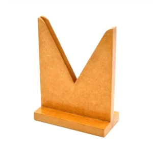 Lens Holder – Wooden 'V' Shaped