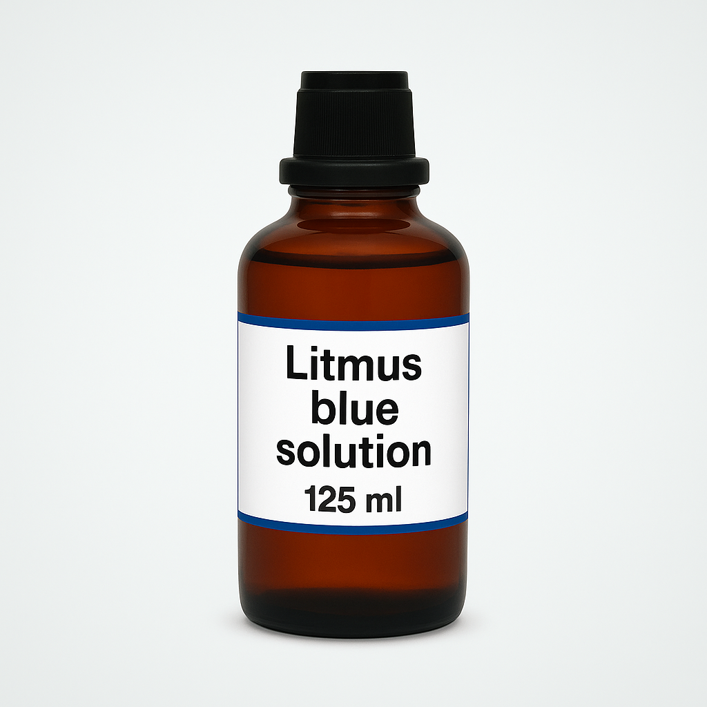 Litmus Blue Solution, 125 ml