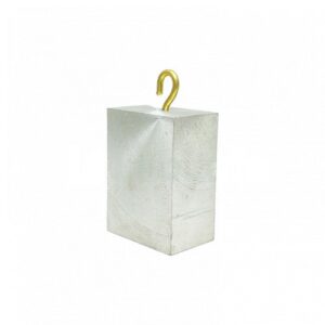 Metal Block – Rectangular Aluminium, 4x3x2 cm