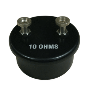 Resistance Coil – 10 Ohms, Round Bakelite Case