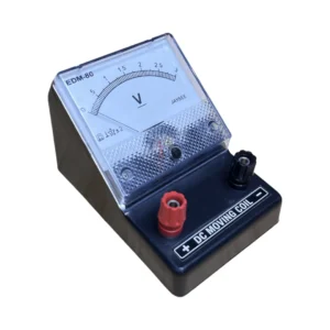 Voltmeter (EDM-80) – Square Dial, DC, 0–10 Volts