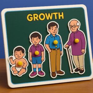 Growth Puzzle | Educational Wooden Puzzle for Kids