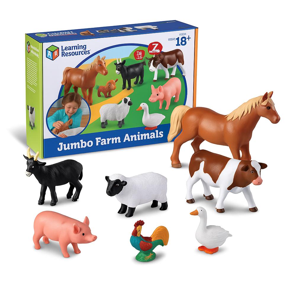 Domestic Animals | Educational Learning Set for Kids