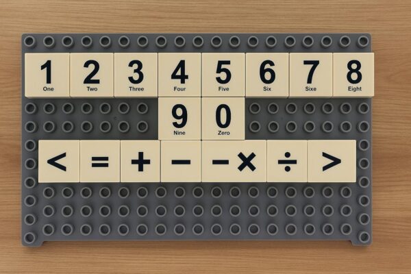 ABS Numbers | Durable, Colorful Numbers for Learning & Play