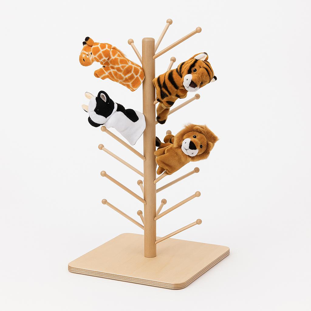 Single Puppet Stand | Durable and Adjustable Stand for Puppets