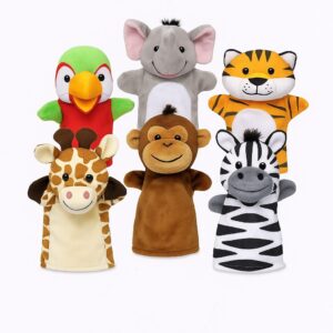 Glove Puppet – Set of 10 pcs | Soft Hand Puppets for Storytelling & Interactive Play