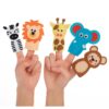 Finger Puppets – Set of 5 (V-Wild Animals Set - 1) | Soft Animal Puppets for Storytelling & Imaginative Play