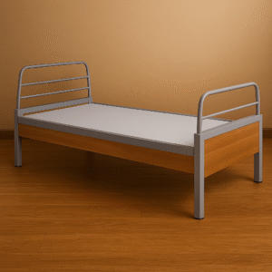 Single Iron Bed for School Hostel – Strong, Reliable & Space-Efficient
