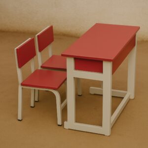 EduBuddy Duo – Desk with 2 Chairs for LKG & UKG