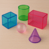 Transparent Figure Set (set of 5)