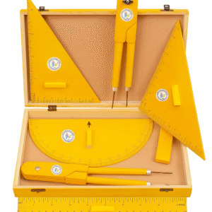Geometrical Instrument Box Wooden