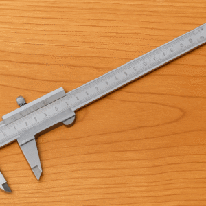VERNIER CALLIPER, Wheel Type, 12 cm, Stainless Steel.