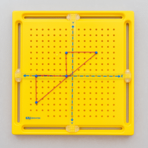 XY Axes Co- ordinate Geoboard