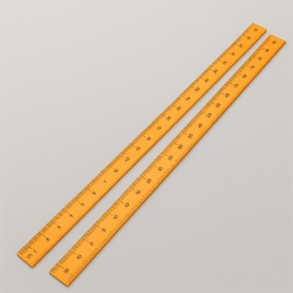 METER SCALE, Half meter, Superior Quality (Wooden).