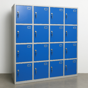 SmartLock 16 – Multi-Door Steel Locker Unit