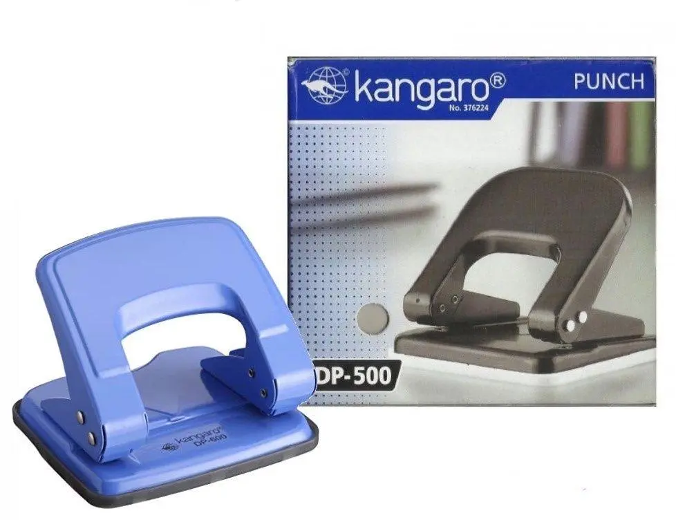 DP500 Compact Paper Punch – 2-Hole Light-Duty Punch Machine