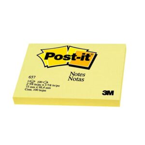Sticky Notes Pad 3x4 – Medium-Sized Self-Adhesive Post-It Notes
